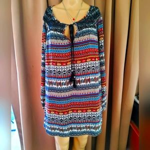 Beautiful Vivid Colored Top by Ruff Hewn